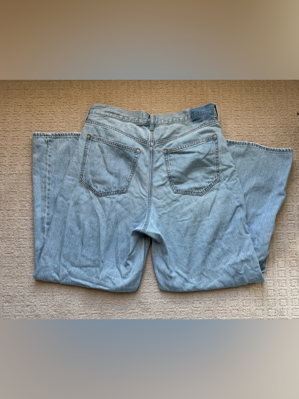 Abercrombie & Fitch wide leg jeans - Picture 2 of 5